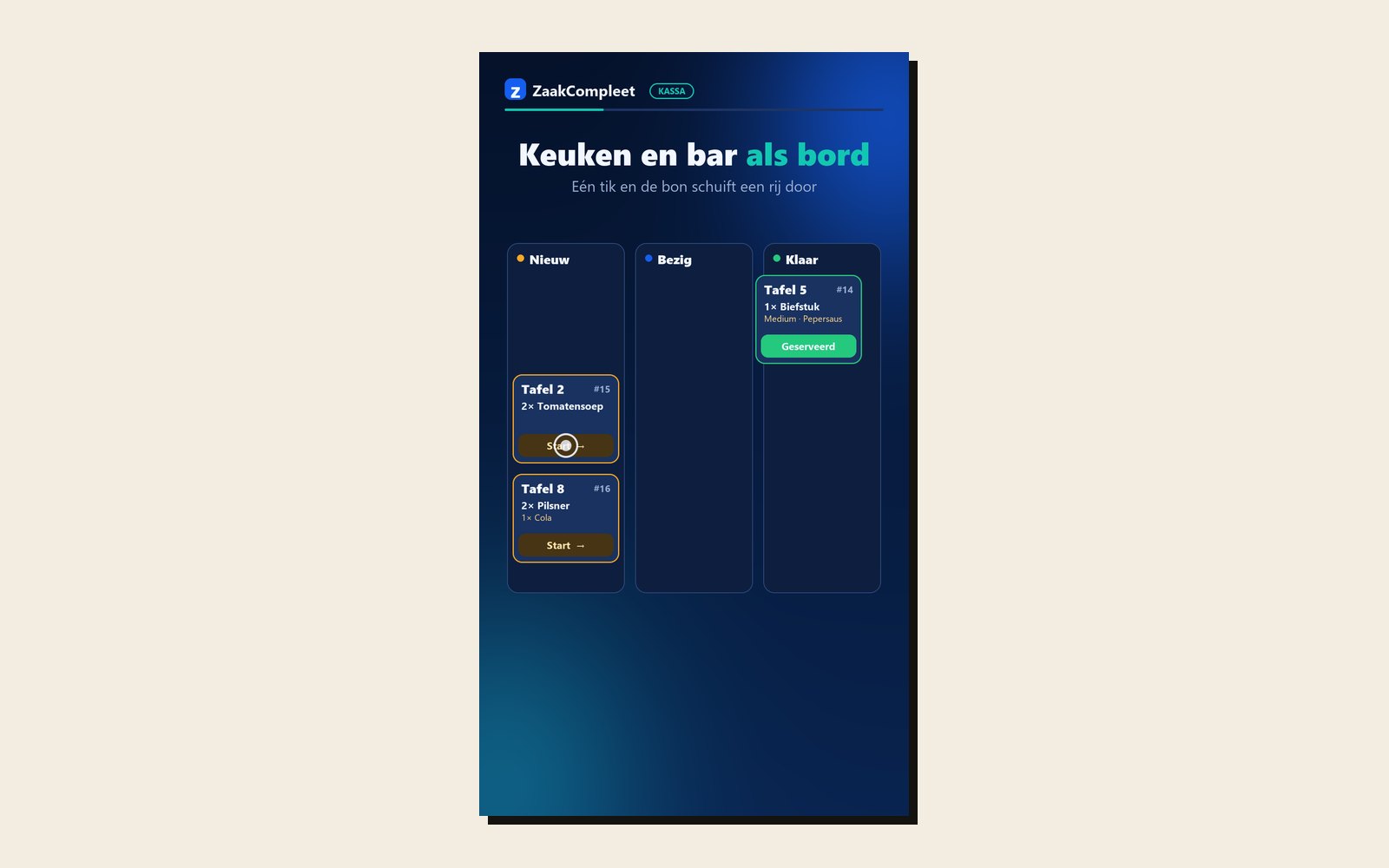 ZaakCompleet Kassa: screenshot 3